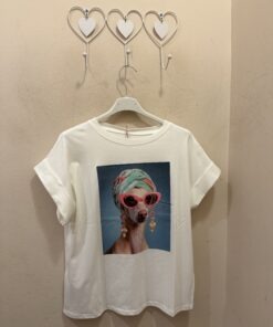 Camiseta galgo pañuelo