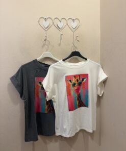 Camiseta jirafa