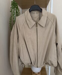 Chaqueta Antelina ajustable