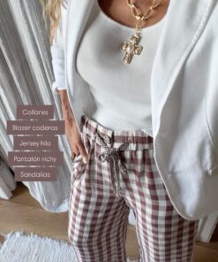 Pantalón vichy