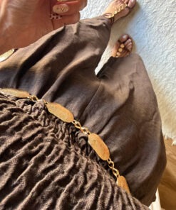 Cinturón cadena oro