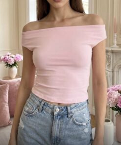 Camiseta escote palabra honor