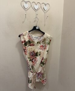 Chaleco estampado flor