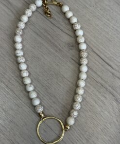 Collar marfil arandela