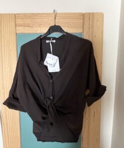 Camisa cuello mao algodón