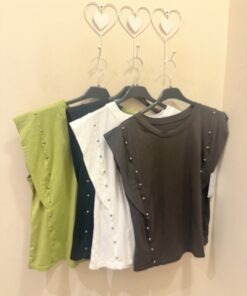Alternative view of Camiseta tachas