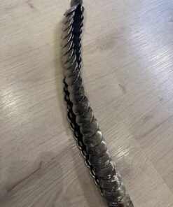 Cinturón elástico plata