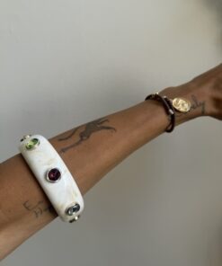 Pulsera piedras color
