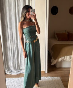 Conjunto top y pantalón
