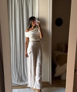 Pantalón pañuelo tachas