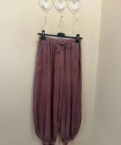 Pantalón bombacho lavado