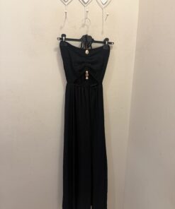 Vestido bambula negro