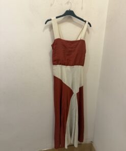 Vestido combinado