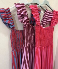 Alternative view of Vestido raya colores
