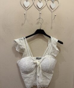 Top bordado lazada