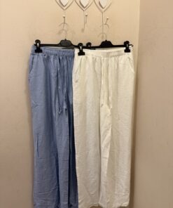 Pantalón recto Strass