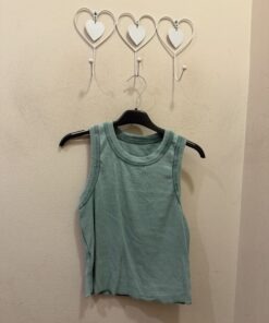 Camiseta canalé lavada piedra