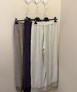 Pantalón bajo rejilla