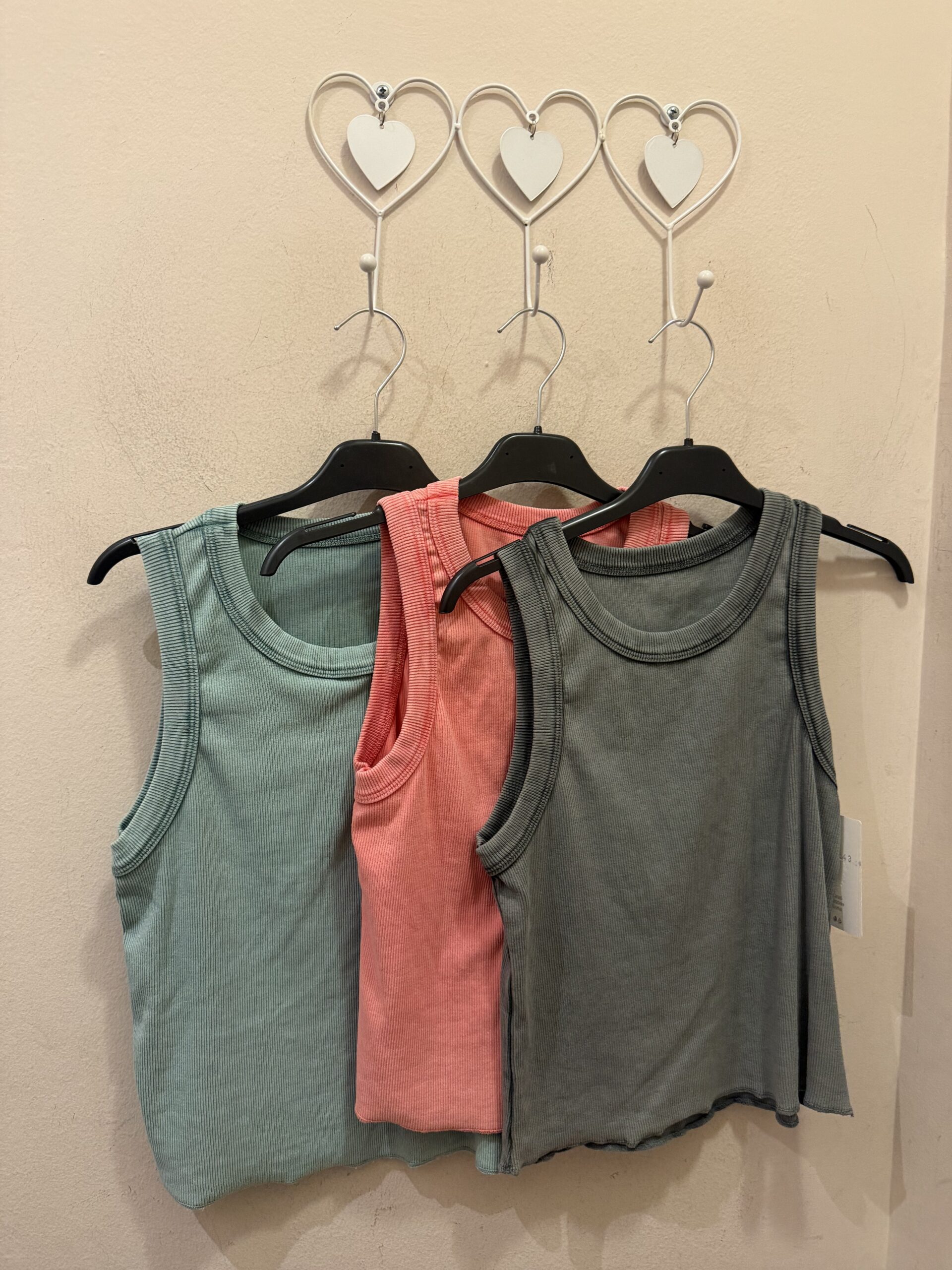 Camiseta canalé lavada piedra - Imagen 5