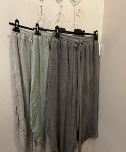 Pantalón flecos lavado