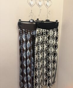 Pantalón estampado goma cintura