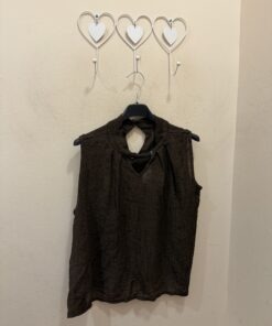 Blusa bambula chocolate