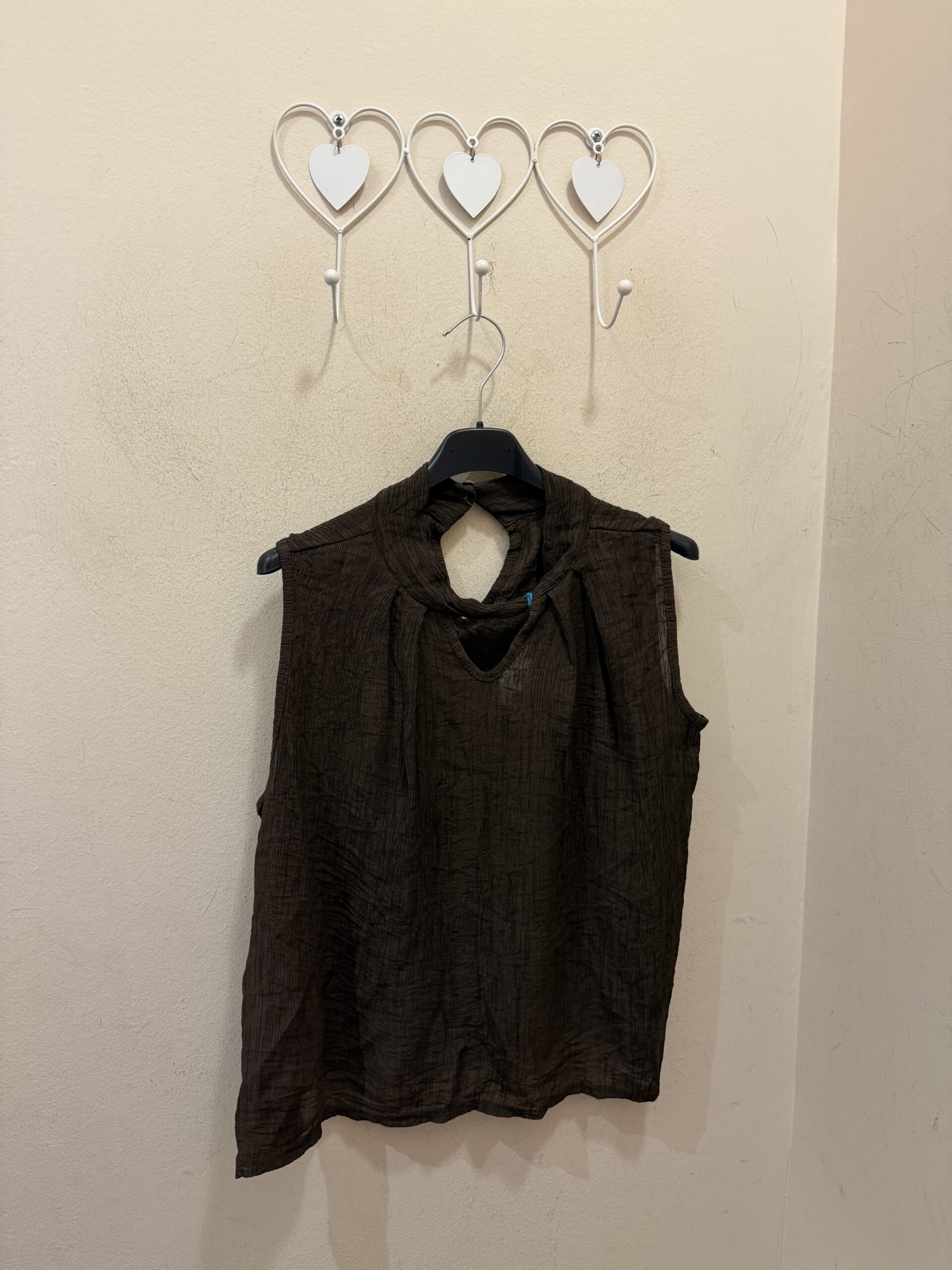 Blusa bambula chocolate