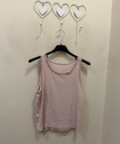 Camiseta cuello rizado