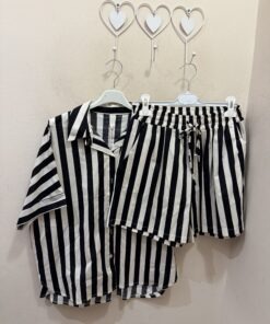 Conjunto camisa y short Navy