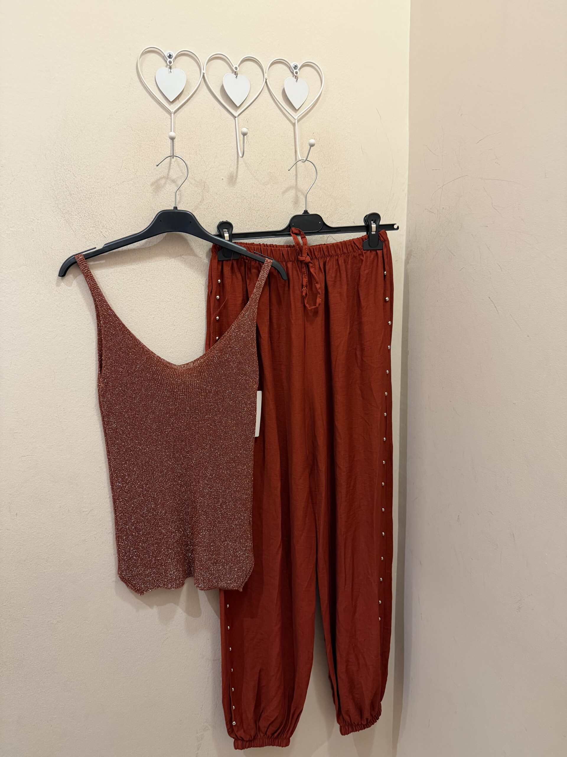 Conjunto bombacho y top lurex - Imagen 2