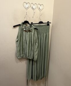 Camisa kaki globo collar