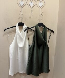 Top  raso cuello
