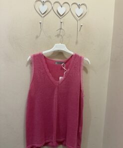 Camiseta pico lurex