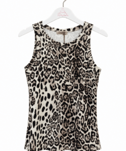 Camiseta canalé animal