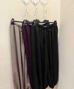 Pantalón bombacho satinado