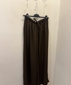 Pantalón recto satinado