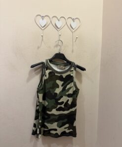 Camiseta canalé camuflaje