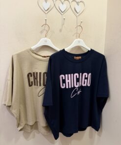 Sudadera marino y beige