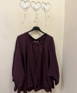 Camisa burdeos