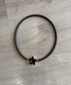 Collar caucho estrella
