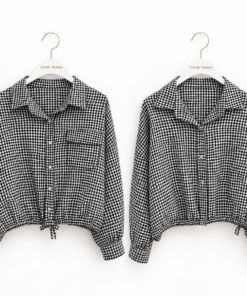 Blusa bomber vichy