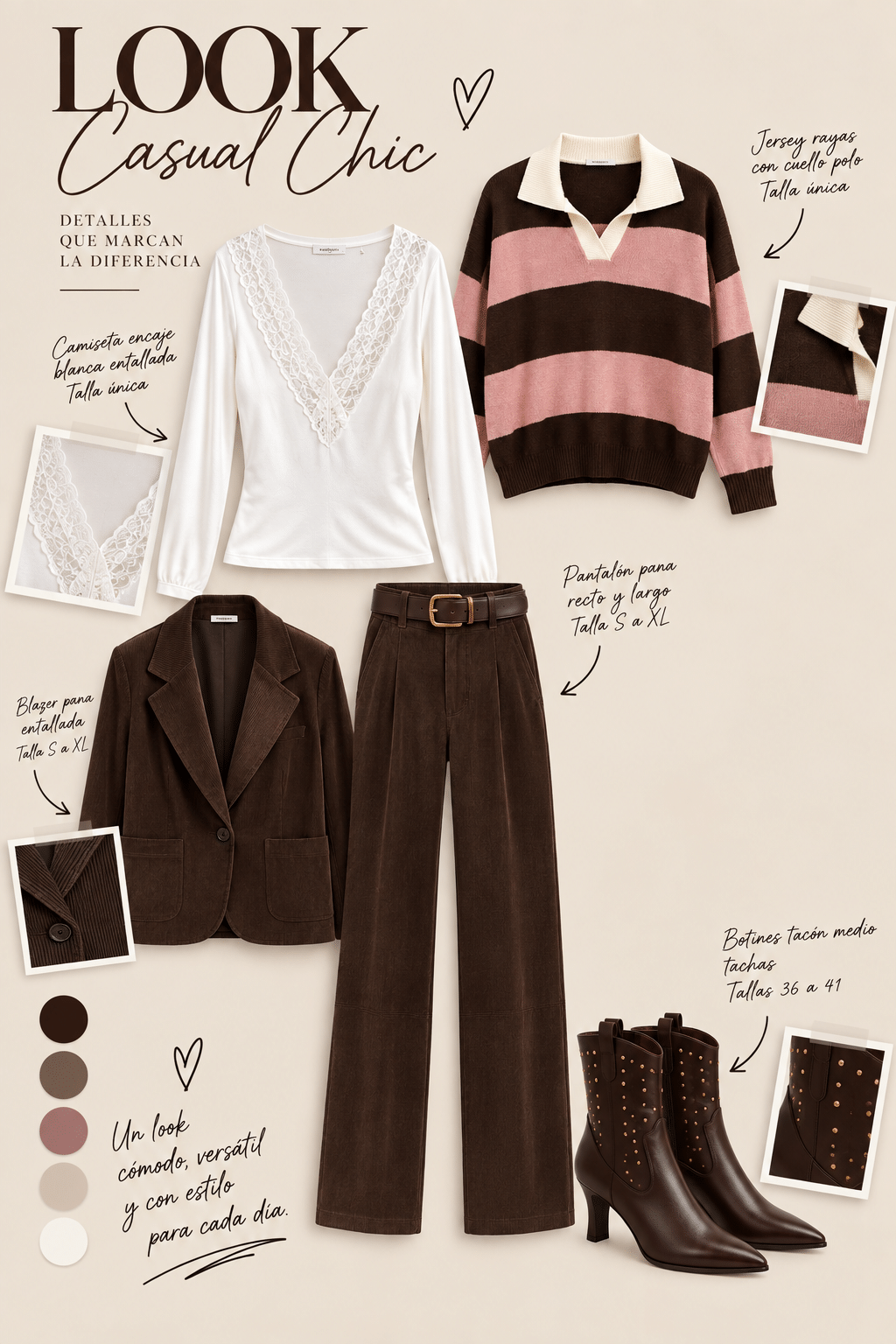 Blazer pana en chocolate - Imagen 2