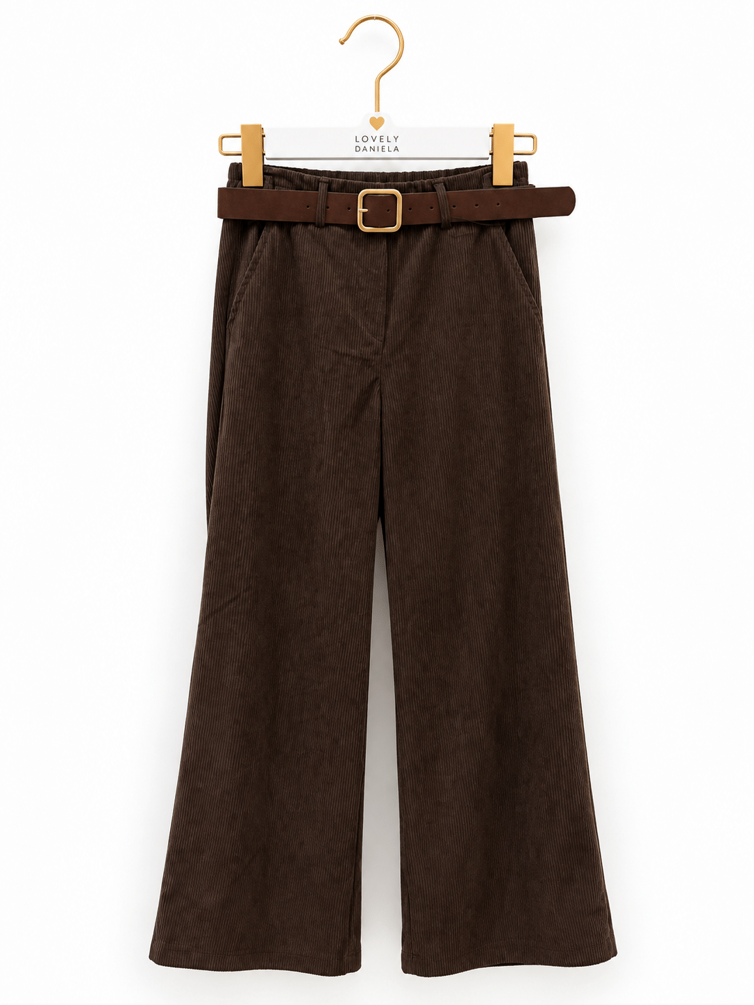 Pantalón pana chocolate