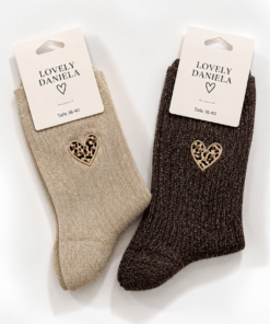 Pack de 2 calcetines lurex
