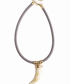 Collar caucho colmillo