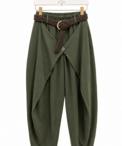 Pantalón algodón cruzado