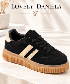 Deportiva doble suela negra