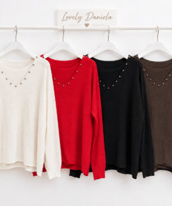 Jersey básico pico tachas