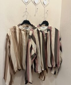 Bomber camisa rayas