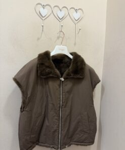 Chaleco Teddy reversible